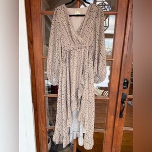 Joyfolie High Low Polka Dot Dress